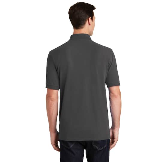 Port & Company® Combed Ring Spun Pique Adult Polo